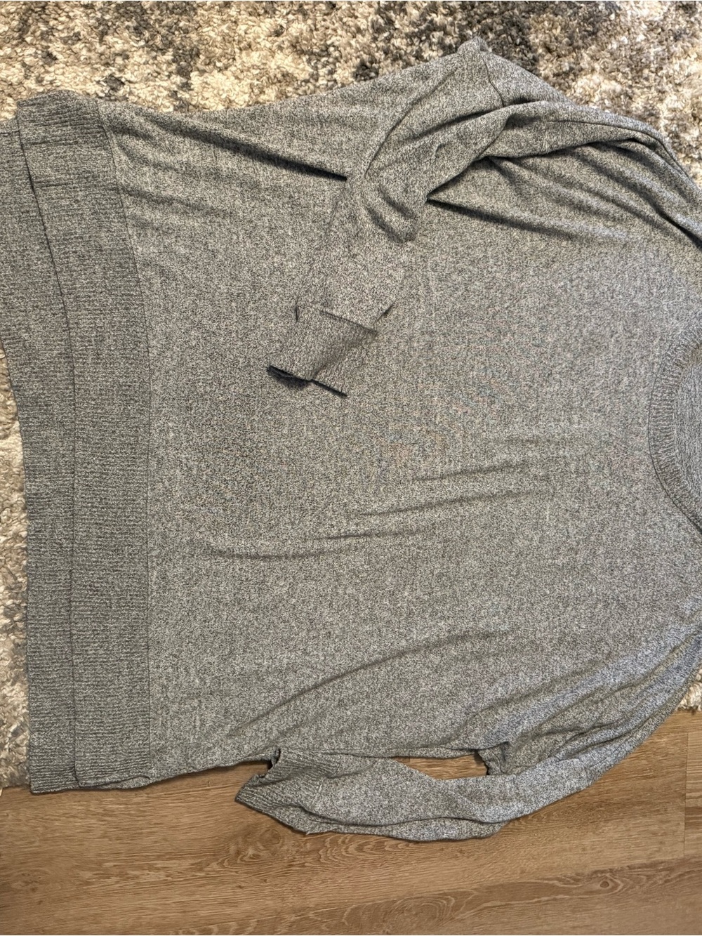 Women's Gray Crewneck Sweater - Classic Lightweight Knit